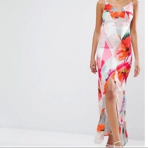 ASOS floor length formal dress